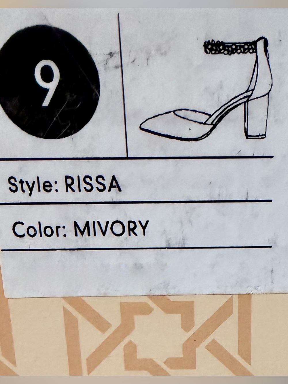 Jewel Badgley Mischka Rissa Ivory Wedding Shoes Size 9